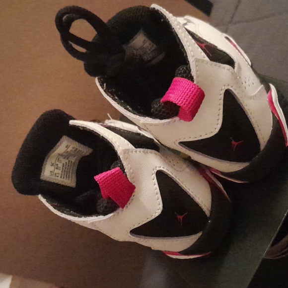 Air Jordan True Flight TD 343797-023 Black Gym Red Toddler  Jordan True Flight TD, Size 5c